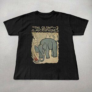 The Microphones T-Shirt, The Glow Pt2 shirt, Indie rock band shirt, 90s graphic